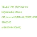 Produktbild: TELESTAR TOP 300 sw Digitalradio Stereo CD,Internet/DAB+/UKW,BT,USB,Hotelmode 57
