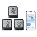 Produktbild: X-Sense WLAN Thermometer Hygrometer Innen, Raumthermometer mit X-Sense App, Angepasster Komfortbereich, Thermo-Hygro-Datenlogger, Smiley-Indikator, kompatibel mit Alexa, STH0A - nur mit Basisstation