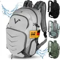 Produktbild: Valkental - Innovativer Rucksack mit perfekter Aufteilung (22L) Erweiterbares Volumen (Kein Schwitzen) Wanderrucksack, Trekkingrucksack, Fahrradrucksack & Outdoor Rucksack - Wasserfest & Reflektierend