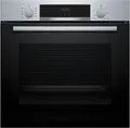 Produktbild: Bosch HBA514BS3 - Serie 4 Backofen mit 5 Jahre Garantie, Edelstahl, 3D Heissluft, 60 x 60 cm