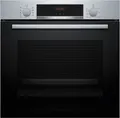 Produktbild: BOSCH HBA514BS3, Einbaubackofen (Einbaugerät, 71 l, 594 mm breit), Serie 4