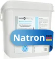 Produktbild: Nanoprotect Natron | Backsoda | Premium Lebensmittelqualität | 5 kg Pulver | Natriumhydrogencarbonat aus deutscher Herstellung und Abfüllung
