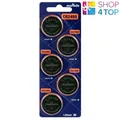 Produktbild: 5 Murata Cr2450 Lithium-Batterien 3V Knopfzellen Dl2450 Ecr2450 Ed 2029 Sony NEU