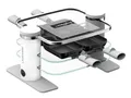 Produktbild: LAGRANGE Raclette-Gerät für 4 Personen, 500 W, Glasplatten, abnehmbare obere Platte für einfache Reinigung, integrierte Pfännchenablage, schlichtes Design, Ein-/Ausschalter, 079401
