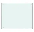Produktbild: vidaXL Küchenrückwand, Spritzschutz Küche Weiß 70x60 cm Hartglas