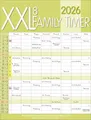 Produktbild: XXL Family Timer 8 2026: Familienplaner mit 8 breiten Spalten. Hochwertiger Familienkalender mit Ferienterminen, extra Spalte, Vorschau bis März 2027 und nützlichen Zusatzinformationen.