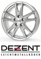 Produktbild: 4x Dezent KF 7x17 5/108,0 ET40 Silver