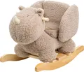 Produktbild: Nattou - Neushoorn Teddy taupe - Schaukelpferd Plüsch ab 10 Monate und älter