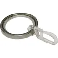 Produktbild: Ringe mit Gleiteinlage Chicago, ø 20 mm, edelstahl-optik Gardinenstangen & Zubehör - Gardinia