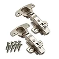 Produktbild: SOTECH 2 Stück Hettich Sensys 8645i TH52 110 Grad Eckanschlag Scharnier Höhe-Distanz 1,5 mm mit Soft Close Automatikscharnier inkl M4x16mm Schrauben Integrierter Dämpfung Scharniere für Kleiderschrank