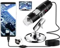Produktbild: USB Digitalmikroskop 40X-1000X 8 LED USB OTG Kompat