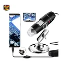 Produktbild: USB Digitalmikroskop 40X-1000X 8 LED USB OTG Kompat