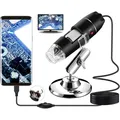 Produktbild: USB Mikroskop 1000X Digital Endoskop 8 LED Handheld Kamera für Windows Mac An...