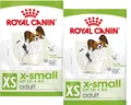 Produktbild: 2 x 3 kg Royal Canin Size X-Small Adult XS (€ 8,28/kg) für sehr kleine Hunde