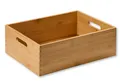 Produktbild: Kesper | Aufbewahrungsbox, stapelbar, Material: FSC®-zertifizierter Bambus, Maße: B 38,5 x T 28,5 x H 13 cm, Farbe: Braun | 57511