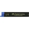 Produktbild: FABER-CASTELL SUPER-POLYMER Feinminen-Bleistiftminen schwarz 2B 0,7 mm, 12 St.