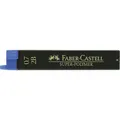 Produktbild: FABER-CASTELL SUPER-POLYMER Feinminen-Bleistiftminen schwarz 2B 0,7 mm, 12...