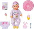 Produktbild: BABY born Little Girl 36 cm, Puppe mit 7 Funktionen für Kinder ab 2 Jahren, funktioniert ohne Batterie, 831977 Zapf Creation