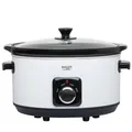 Produktbild: Adler AD 6413w Schongarer 5,8L Slow Cooker 3 Heizstufen spülmaschinenfest weiß
