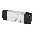 Produktbild: RIEGLER 116084-516.8004 5/3-Wegeventil, pneumatisch, »4A«, Mitte belü, G 1/4, 950l/min, 1Stk