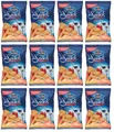 Produktbild: 12x Riso Scotti Risette Paprika-Reis-Snack,Glutenfreie Bio Reiskuchen,60g