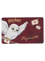 Produktbild: Harry Potter Brettchen - Hedwig Hogwarts Frühstücksbrettchen Schneidebrettchen aus Resopal Rot