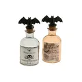 Produktbild: Chaks Halloween-Flasche Fledermaus Glas – besondere Halloween-Dekoration – Thema:
