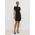 Produktbild: comma Minikleid Kleid Kurzes Kleid mit U-Boot-Ausschnitt schwarz 34 EU