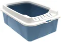 Produktbild: Cat Litter Box Rotho My Pet Bonnie Eco 56 X 17 X 40 Cm Blue/White NEU