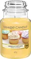 Produktbild: YANKEE CANDLE Vanilla Cupcake Duftkerze Gross Glas Brenndauer150h Aroma