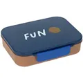 Produktbild: Lässig Brotdose Kinder - Bento Lunchbox Little Gang Smile, navy