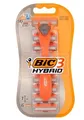 Produktbild: BiC 3 Hybrid Rasierer und 6 Ersatzklingen 1 Stk.