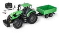 Produktbild: Carson 1:16 Deutz-Traktor 8280 TTV mit Anhänger 100% RTR - RC Traktor, Ferngesteuertes Fahrzeug mit Licht und Sound, inkl. Batterien und Fernsteuerung, Ferngesteuerter Bulldog