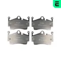 Produktbild: OPTIMAL Bremsbeläge Bremsklötze hinten für Porsche 718 Boxster 982 2.0 BP-12726