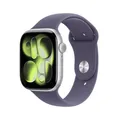 Produktbild: Apple Watch Series 11 Aluminium GPS 46mm Silber (Sportarmband Nebelviolett) M/L