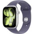 Produktbild: Apple Watch Series 11 GPS 46 mm Aluminiumgehäuse Sport Band Nebelviolett M/L