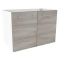 Produktbild: Fackelmann 84702 Waschtisch Unterschrank hängend 59 cm stein Esche