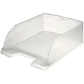Produktbild: Leitz Briefablage 5233-00-03, Plus Jumbo, A4, frost, stapelbar, Kunststoff