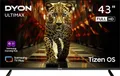 Produktbild: Dyon Ultimax 43F-TI LED-TV 108cm 43 Zoll EEK E (A - G) DVB-T2, DVB-C, DVB-S2, Full HD, Smart TV, WLAN, CI+ Schwarz