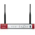 Produktbild: ZyXEL USG FLEX 100 AX Wifi 6 Device only Firewall - Firewall - 900 Mbps - Rot/Silber
