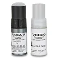 Produktbild: Volvo Original 714 Osmium Grey Lackstift Set - 9ml Basislack, 9ml Klarlack - Lackreparatur Set Ausbesserungslack grau 31402303