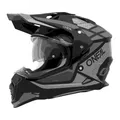 Produktbild: O'Neal Sierra R Enduro MX Motorrad Helm schwarz/grau 2026 Oneal M (57-58cm) Unisex