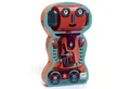 Produktbild: DJECO Spiel DJ07239 Formenpuzzle - Bob, der Roboter, 36 Teile