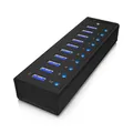 Produktbild: Raid Sonic Icy Box IB-AC6110 - 10-port USB 3.0