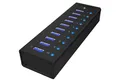 Produktbild: ICY BOX ICY BOX IB-AC6110, USB-Hub, (10x USB 3.0, inkl. USB-Kabel