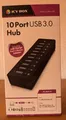 Produktbild: ICY BOX IB-AC6110 10-Port USB 3.0 Hub mit Ladeport, NEU / IN OVP !! REDUZIERT !!