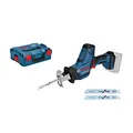 Produktbild: Bosch Professional 18V System Akku Säbelsäge GSA 18 V-LI C (Compact Version, inkl. 3x Säbelsägeblatt, ohne Akku/Ladegerät, L-BOXX)
