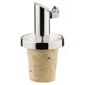 Produktbild: Westmark Öl-/Essig-Ausgießer für Flaschen, mit Kläppchen, Metall/rostfreier Edelstahl, Naturkorken, Inox Öl-Spezial, 47802180