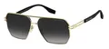 Produktbild: MARC JACOBS MARC 584/S RHL GOLD BLACK 2 60/13/145 Herren Sonnenbrillen