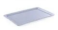 Produktbild: HENDI Serviertablett, Tablett, Gastro Tablett, rechteckig, Stapelbar, Ideal für Selbstbedienungsrestaurants und Kantinen, GN 1/1, 530x325mm, Granitfarben